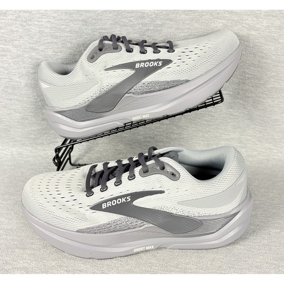 Brooks Other - Brooks Ghost Max 3 Running Sneakers Mens 11.5 XW 4E Grey Black Comfort Light